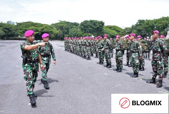 Peringati HUT Ke25 Pasmar 2 TNI AL Probolinggo Gelar Bakti Sosial