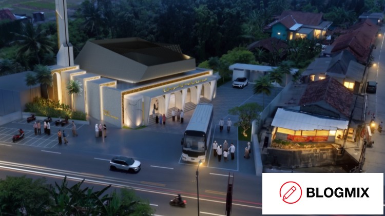 Inilah Lokasi Kecelakaan Istri Bos HS Disulap Jadi Masjid