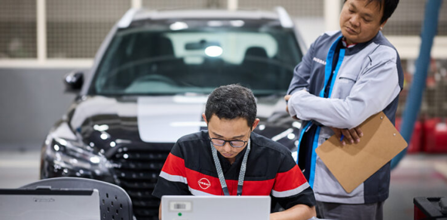 Teknisi Nissan Indonesia Raih Runner Up Pertama Di Ajang Nistec 2025 Di Bangkok