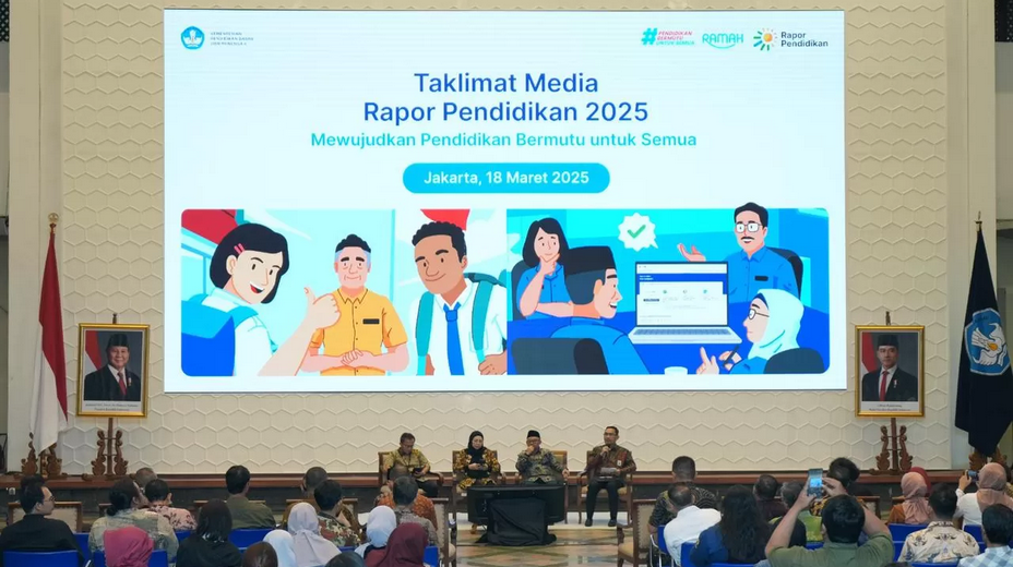 Mendikdasmen Luncurkan Platform Rapor Pendidikan Untuk Evaluasi Sistem Pendidikan Nasional