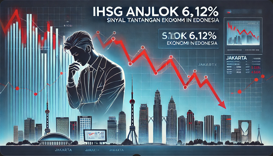 Ihsg Anjlok 6 12 Persen Cerminan Tantangan Ekonomi Indonesia